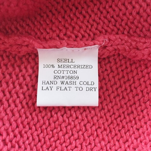 J. MCLAUGHLIN chain and cotton knit top size large - Picture 7 of 7